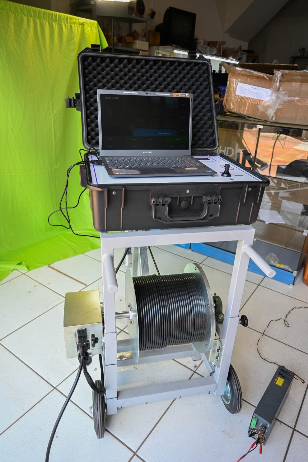 ELINE 300 Metros Digital com Notebook: Inspeção de Poços com Precisão e Tecnologia em Profundidades Extremas - Image 2